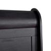 Cama Europea CIC Base Dividida 2 Plazas S&uacute;per Premium + Respaldo Miro Negro