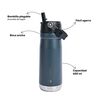 Botella Térmica Insulada Adventure 650ml Black Lhotse