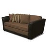 Juego de Living Elegant Detail Minesota Sofá 3 Cuerpos + Sofá 2 cuerpos + Sillón 1 Cuerpo Café