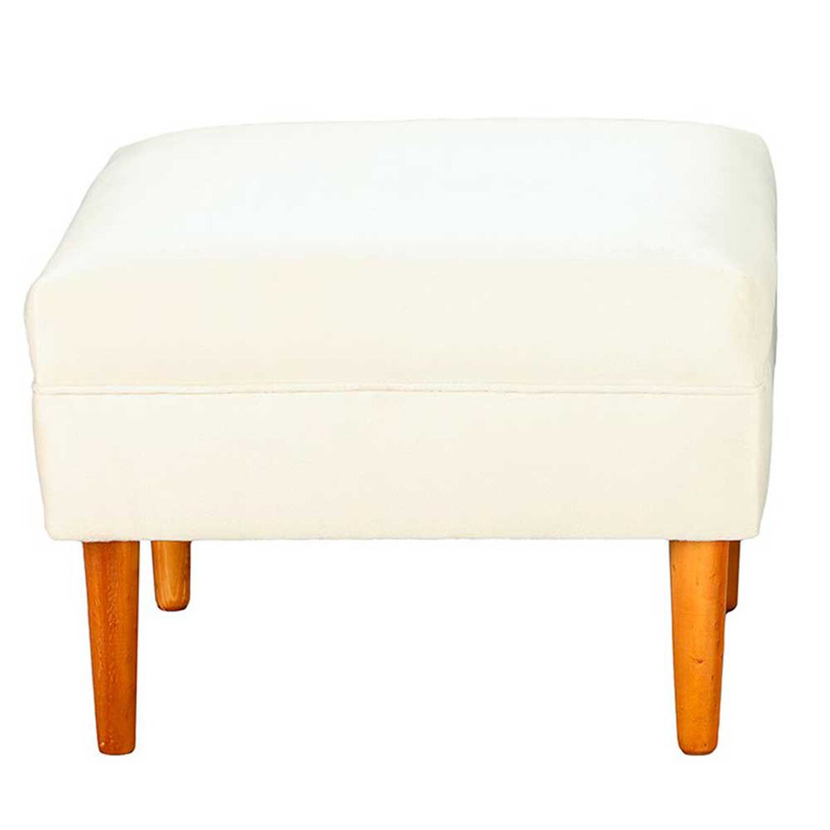 Pouf Bodevir Provenza Felpa 04 Crudo&nbsp;