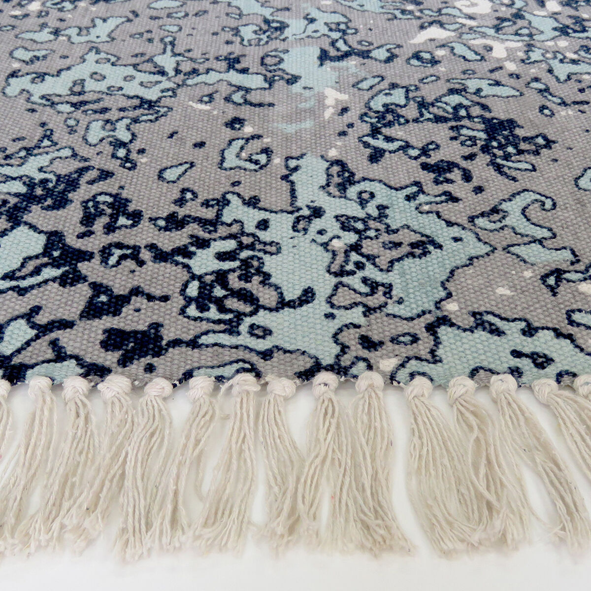 Alfombra Cotton Vintage 70 X 110 Cm Gris