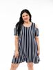 Vestido Corto Manga Corta Hombros Descubiertos Mujer Extralindas
