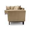 Seccional Izquierdo Living Factory Berlin 4 Cuerpos Beige