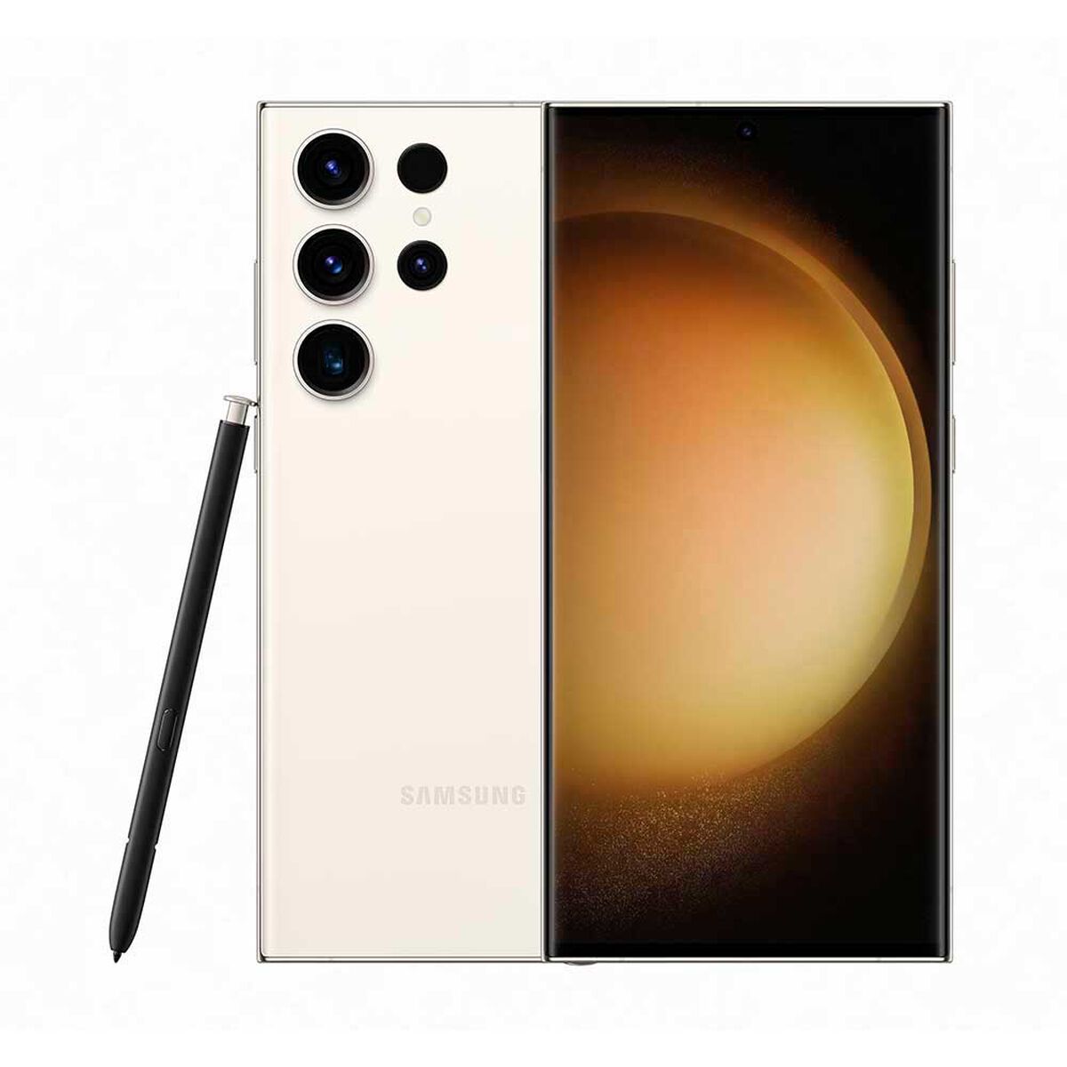 Combo Celular Samsung Galaxy S23 Ultra 512GB 6,8" Cream Liberado + LED 50" UN50AU7090GX Smart TV 4K UHD 2022