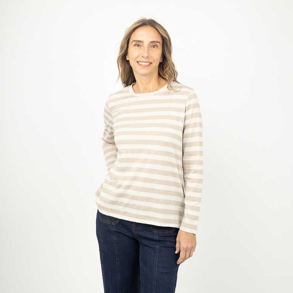 Polera Manga Larga Mujer Portman Club