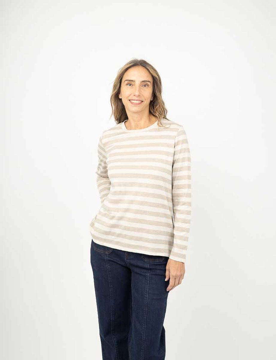 Polera Manga Larga Mujer Portman Club