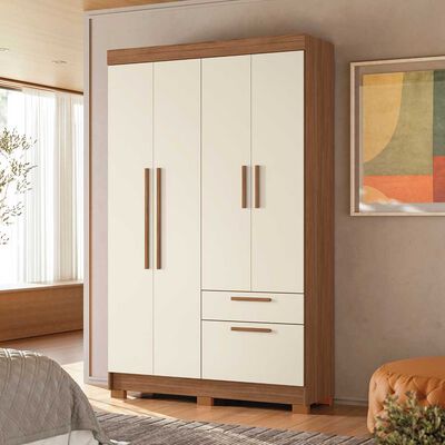 Imagen 1 del producto Clóset Onessta Londrina 4 Puertas 2 Cajones Arena