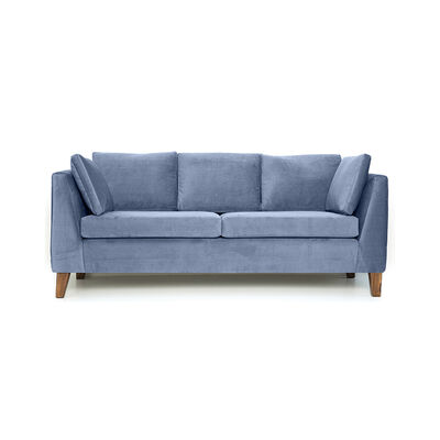 Imagen 2 del producto Juego de Living Barra Design Estocolmo Sofá 3 Cuerpos + Dos Sillones 1 Cuerpo Petróleo