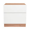 Velador Tuhome Nebraska 1 Caj&oacute;n Miel Blanco