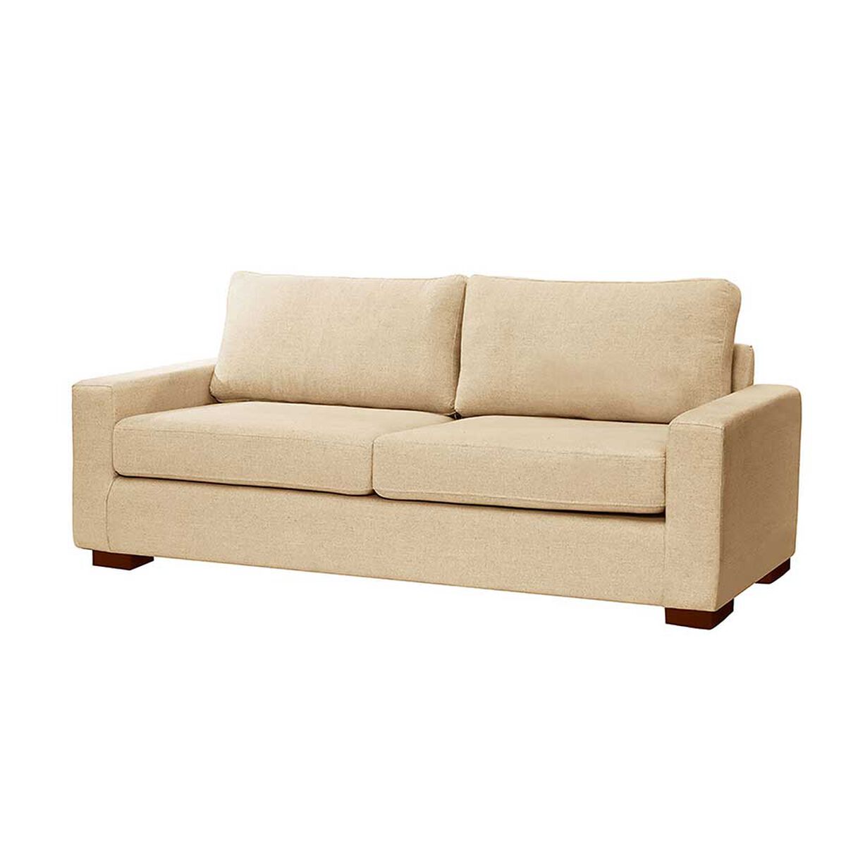 Sofá Cama Latam Home Livorno 3 Cuerpos Beige