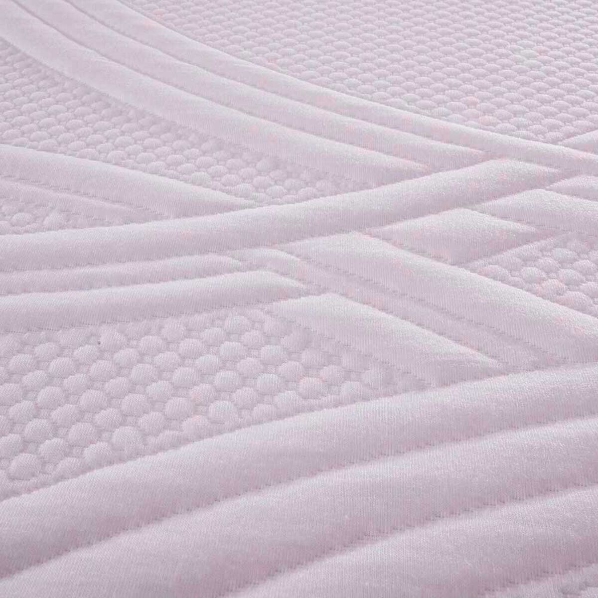 Box Spring CIC 1,5 Plazas Ortopedic Advance + Respaldo + Velador Olmo