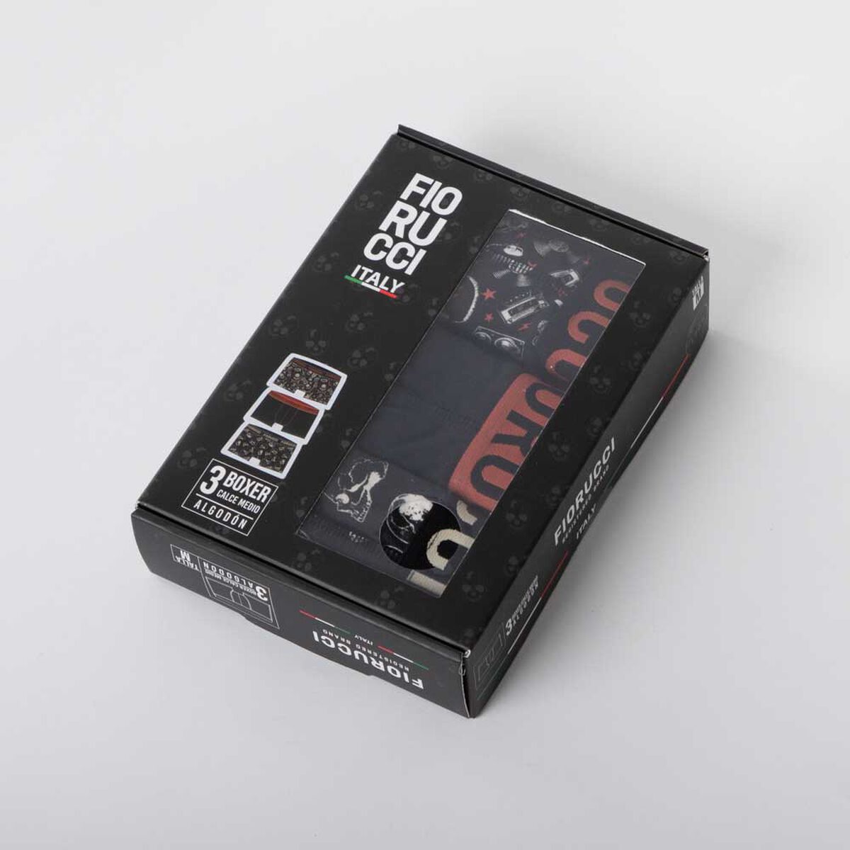 Pack 3 Bóxer Medio Hombre Fiorucci