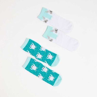 Imagen 2 del producto Pack 3 Calcetines Mujer Icono null
