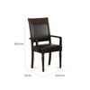 Juego de Comedor CIC Tenesse 4 Sillas + 2 Sitiales Chocolate