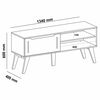 Rack TV Exit Lotus II Hasta 60" Roble Beige