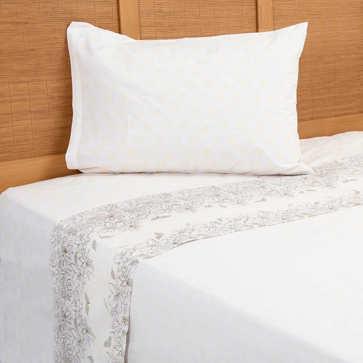 Juego de Sábanas Mashini 180 Hilos 1,5 Plazas Estampado Multicolor