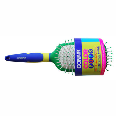 Cepillo Cuadrado Acolchado Color Pops Verde