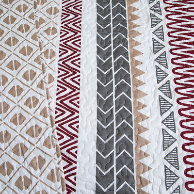 Imagen 2 del producto Quilt Doral 2 Plazas Patchwork Blanco