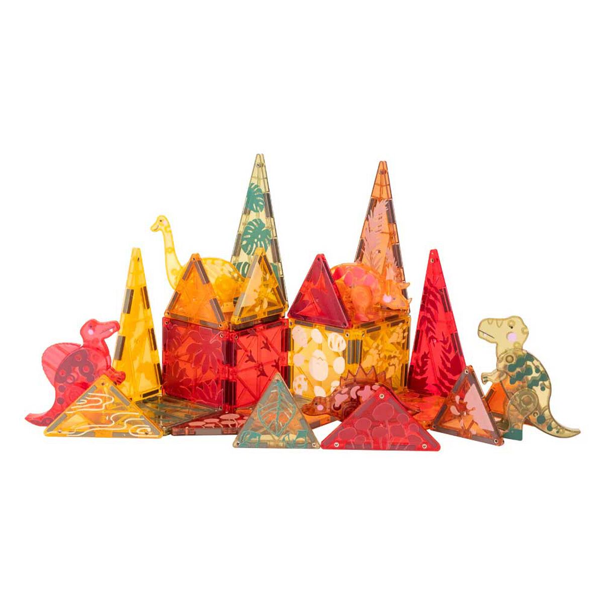 Juego Magnético de Construcción Dino 30 Imanix