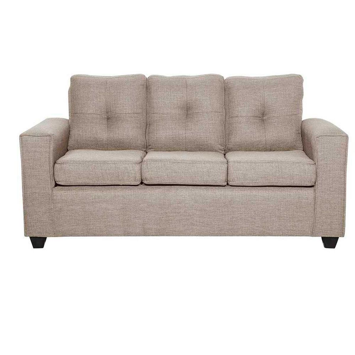 Sof&aacute; Black Factory Ranger 3 Cuerpos Beige