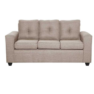 Sofá Black Factory Ranger 3 Cuerpos Beige