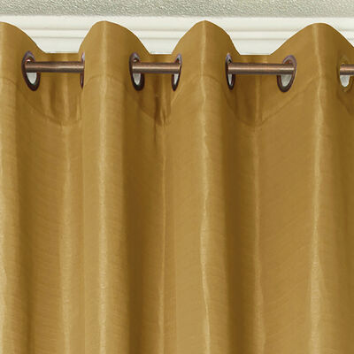Imagen 2 del producto Combo Cortinas Doral Tabatha 220 x 140 cm Mostaza