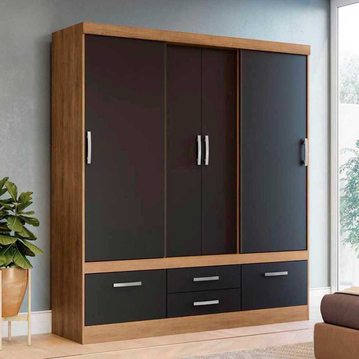 Cl&oacute;set Yardas S453 4 Puertas 4 Cajones