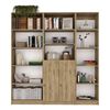 Estante 62 cm  + Estante 2 Puertas + Estante 45 cm TuHome Home Macadamia