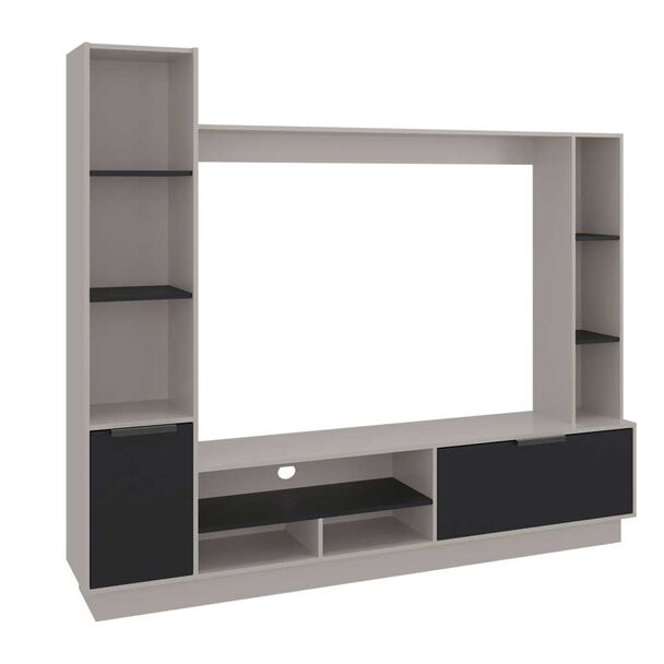 Estante TV TuHome Marsella Hasta 60"" Fresno Europeo Y Wengue