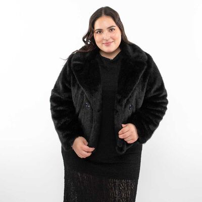 Chaqueta Peluda Mujer Extralindas