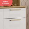 Mueble de Cocina Roca Avela Miel Blanco 1 Cajón 4 Puertas