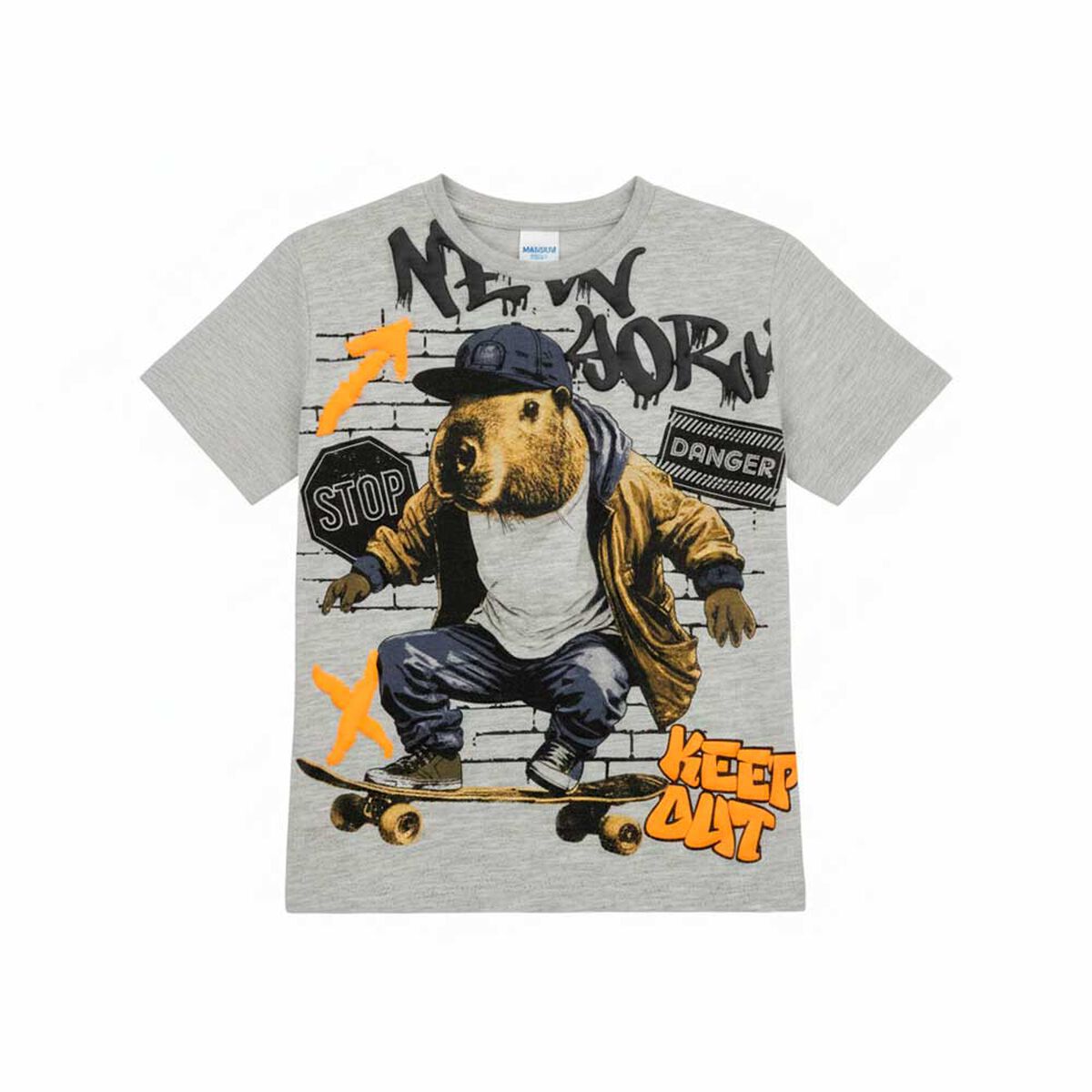 Polera Manga Corta Algod&oacute;n Ni&ntilde;o Cutback