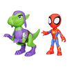 Figura de Acci&oacute;n Spidey & His Amazing Friends Dino-Webs Spidey y Goblin Raptor