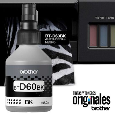 Tinta Brother BTD60BK Negro