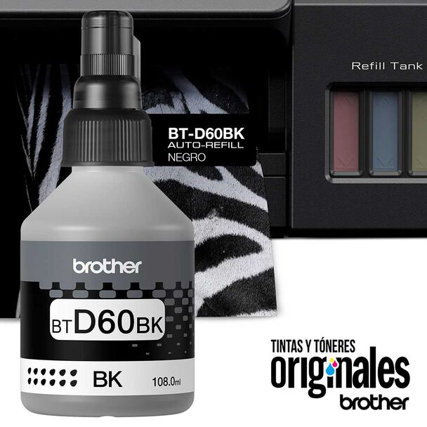 Tinta Brother BTD60BK Negro