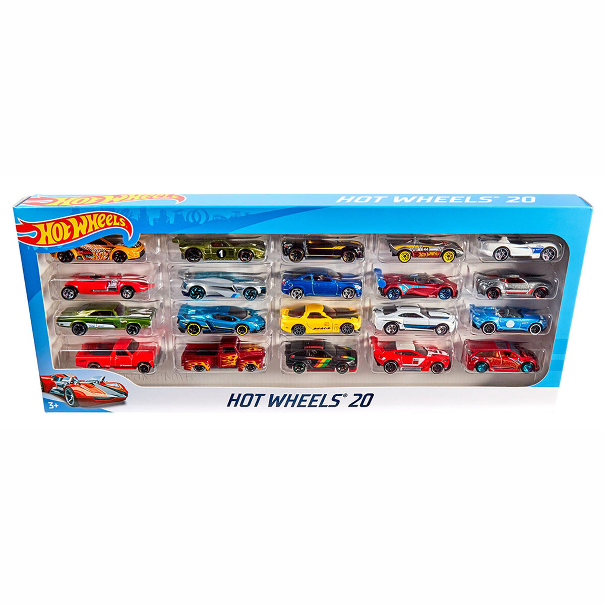 Hot Wheels Paquete de 20 Autos