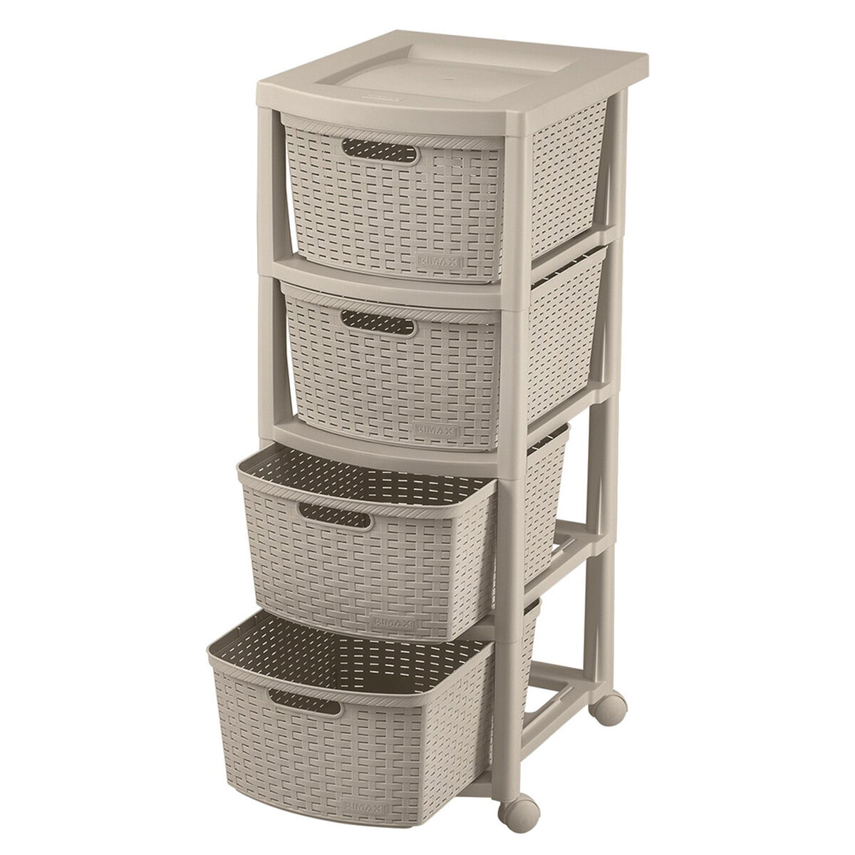 Cajonero  Rimax De Rattan 4G Tupe