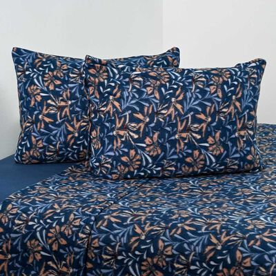 Imagen 1 del producto Juego de Sábanas Polar American Family King Bera No Aplica Azul