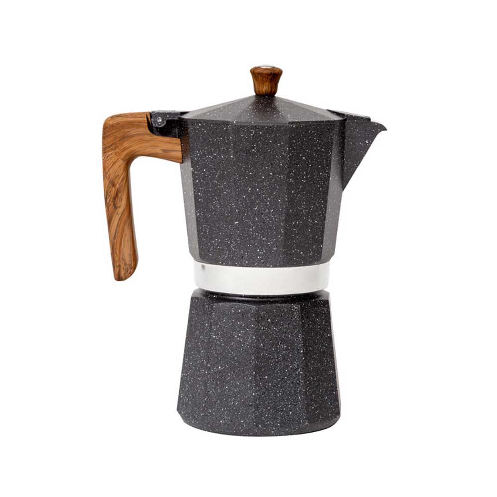Cafetera Italiana Simple Cook Volterra 9 Tazas Negro