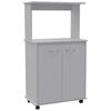 Combo Mueble de Cocina para Microondas + Optimizador TuHome Kitchen Blanco