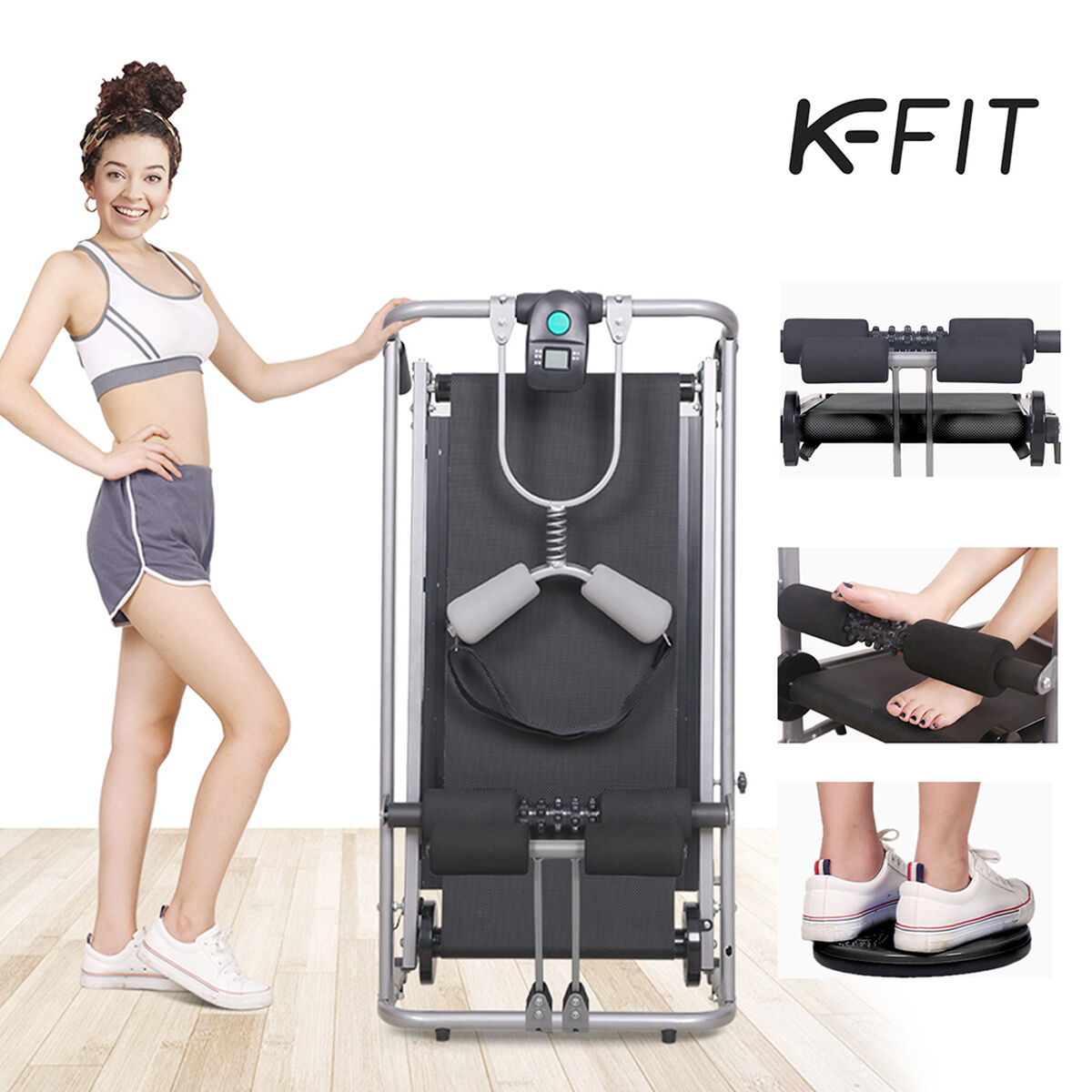 Trotadora Mecánica 4 en 1 K-FIT