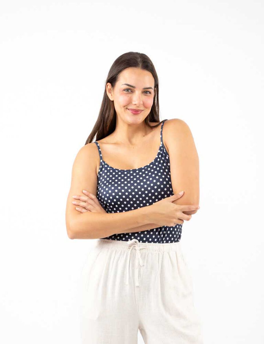 Polera Sin Mangas Mujer Zibel