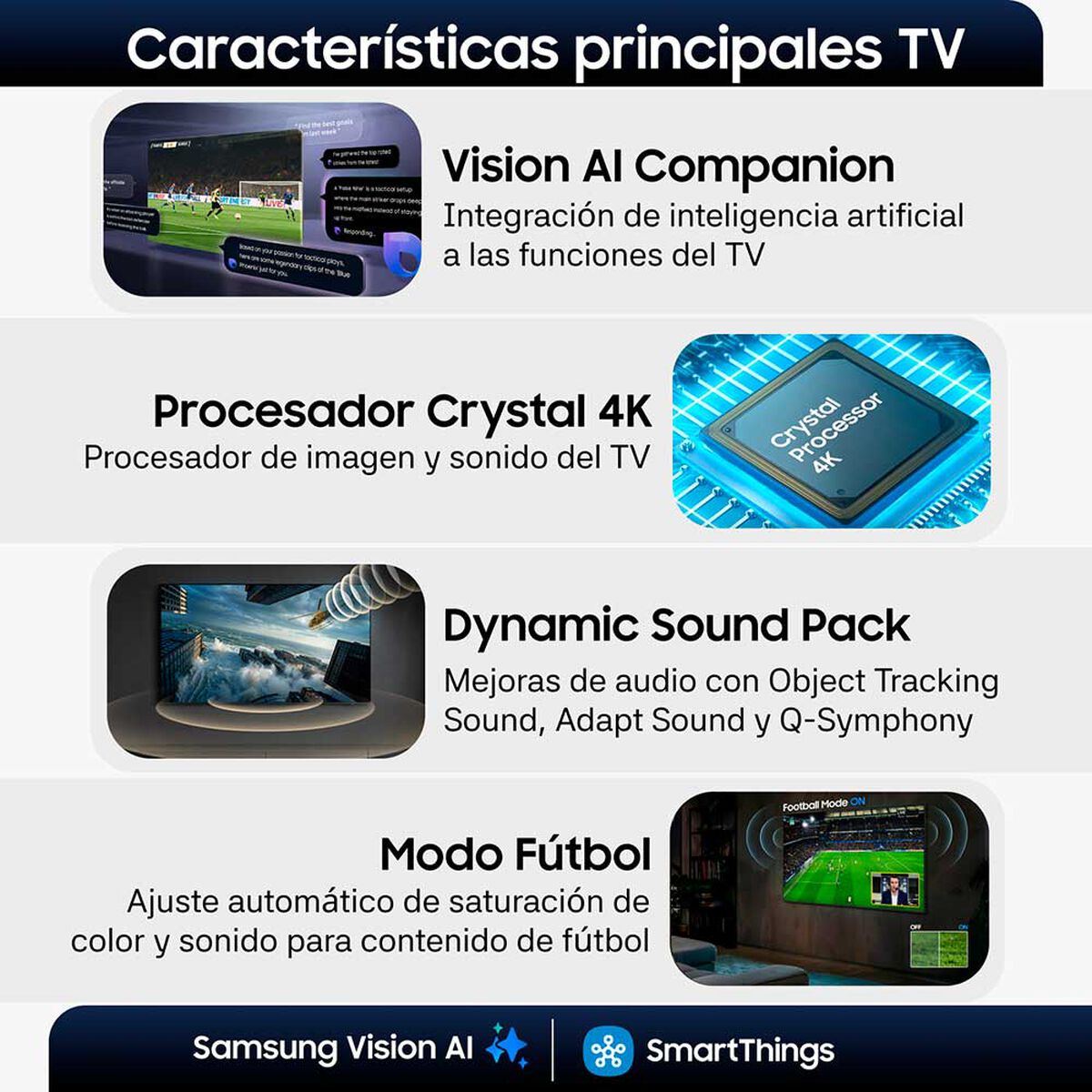 Smart TV LED 75" Samsung 4K UHD Tizen&trade; Smart TV UN75U8000HGXZS