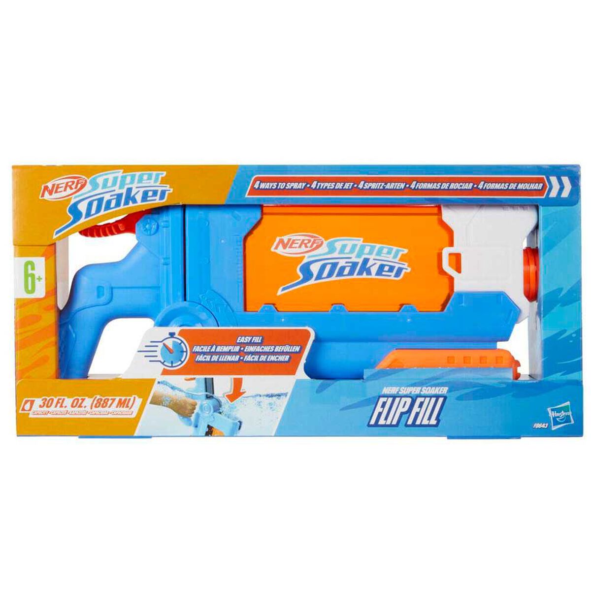 Lanzador de Agua Super Soaker Flip Fill