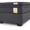 Cama Americana Drimkip Base Dividida Full Eurotop + Respaldo + Topper