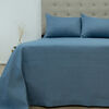 Quilt Doral Boston Lumina 2 Plazas Azul