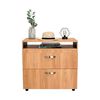 C&oacute;moda Tuhome Barilo 2 Cajones Fresno Wengue