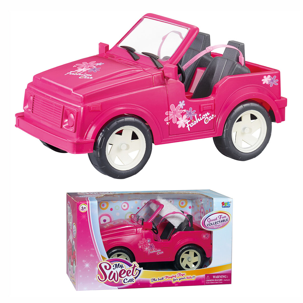 Auto de Muñecas Fuscia My Sweet Car