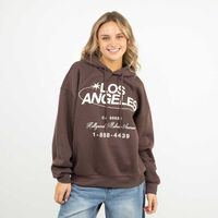 Polerón Mujer Icono Cafe