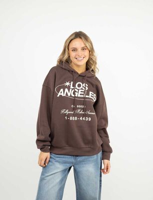 Imagen 1 del producto Polerón Mujer Icono Cafe